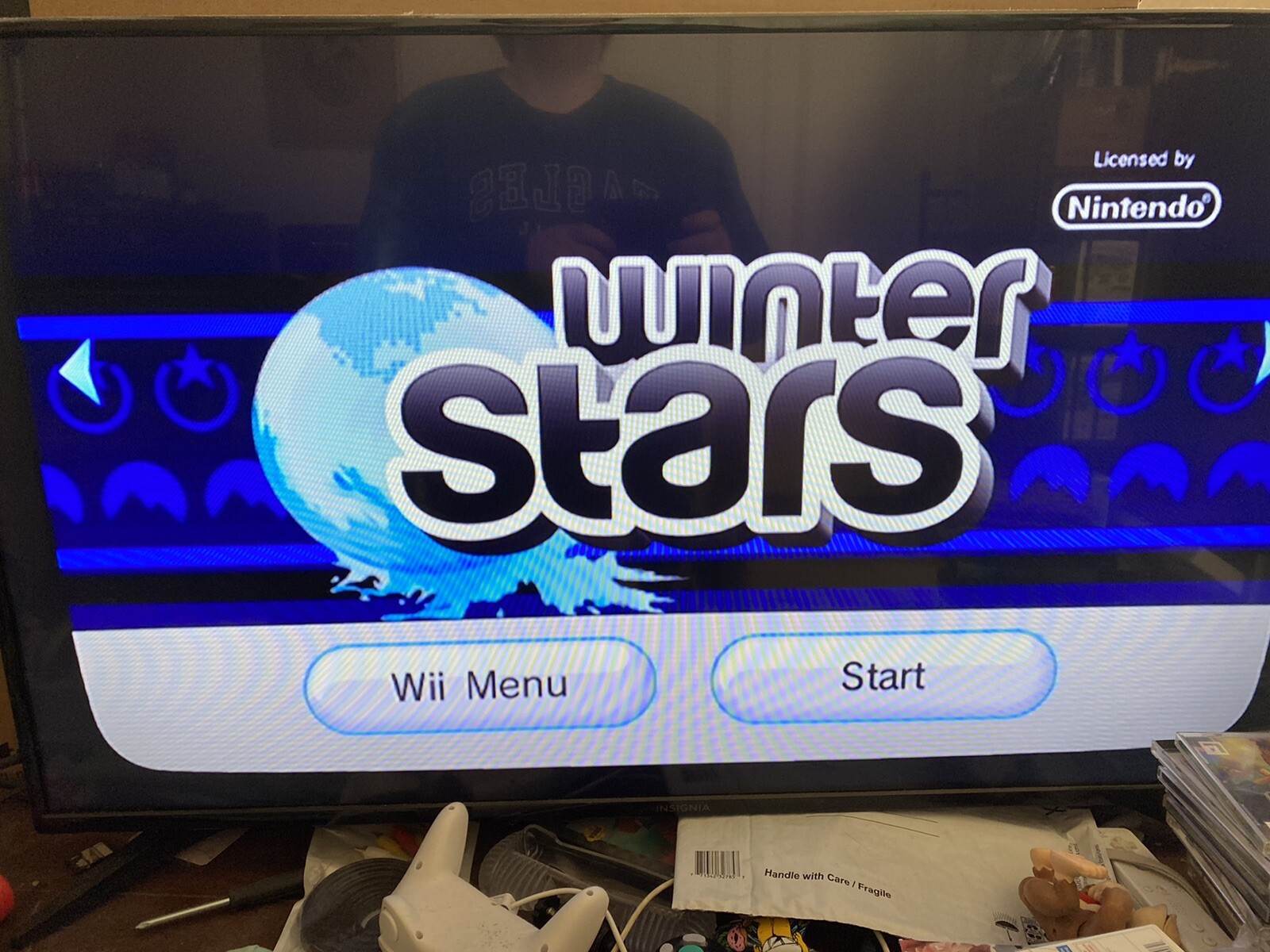 Winter Stars (Nintendo Wii, 2011) No Manual Tested & Working! Good Condition