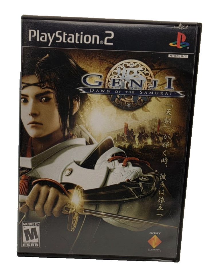 Genji: Dawn of the Samurai (Sony PlayStation 2, 2005) Tested | FREE Shipping!