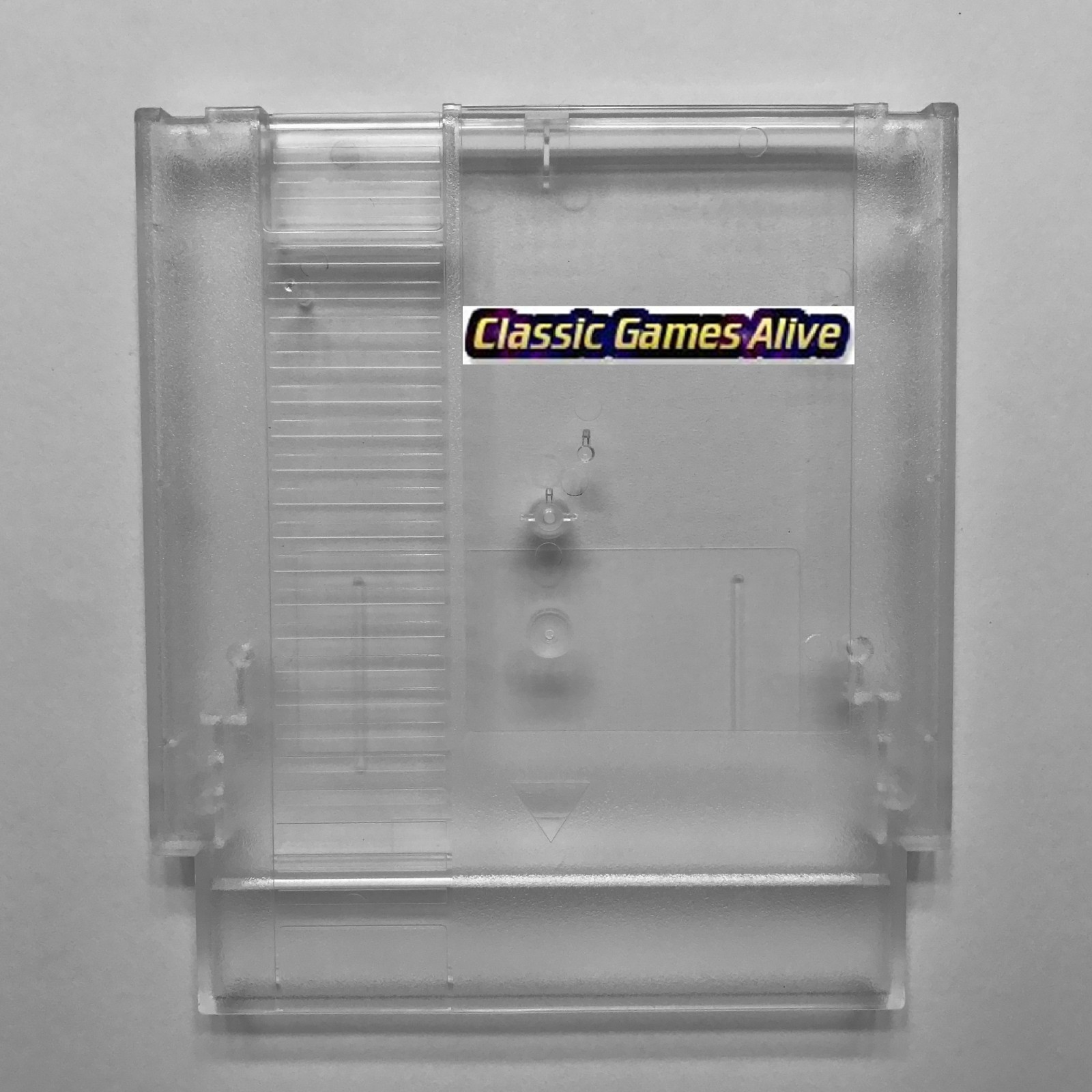 NES Replacement Case Cart Shell – Transparent COLOR, Gold, Sliver (Raspberry Pi)