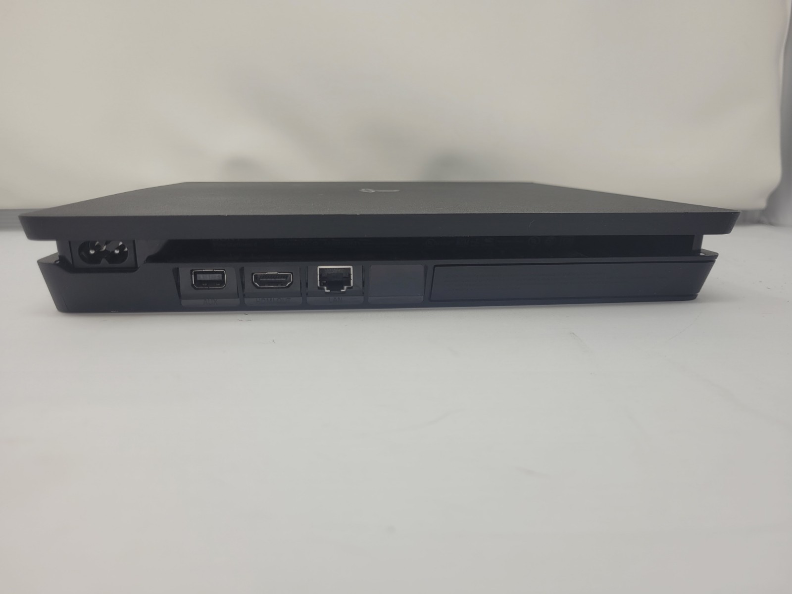 Sony PlayStation 4 Slim Original Black Works With Red Controller And 5 Games