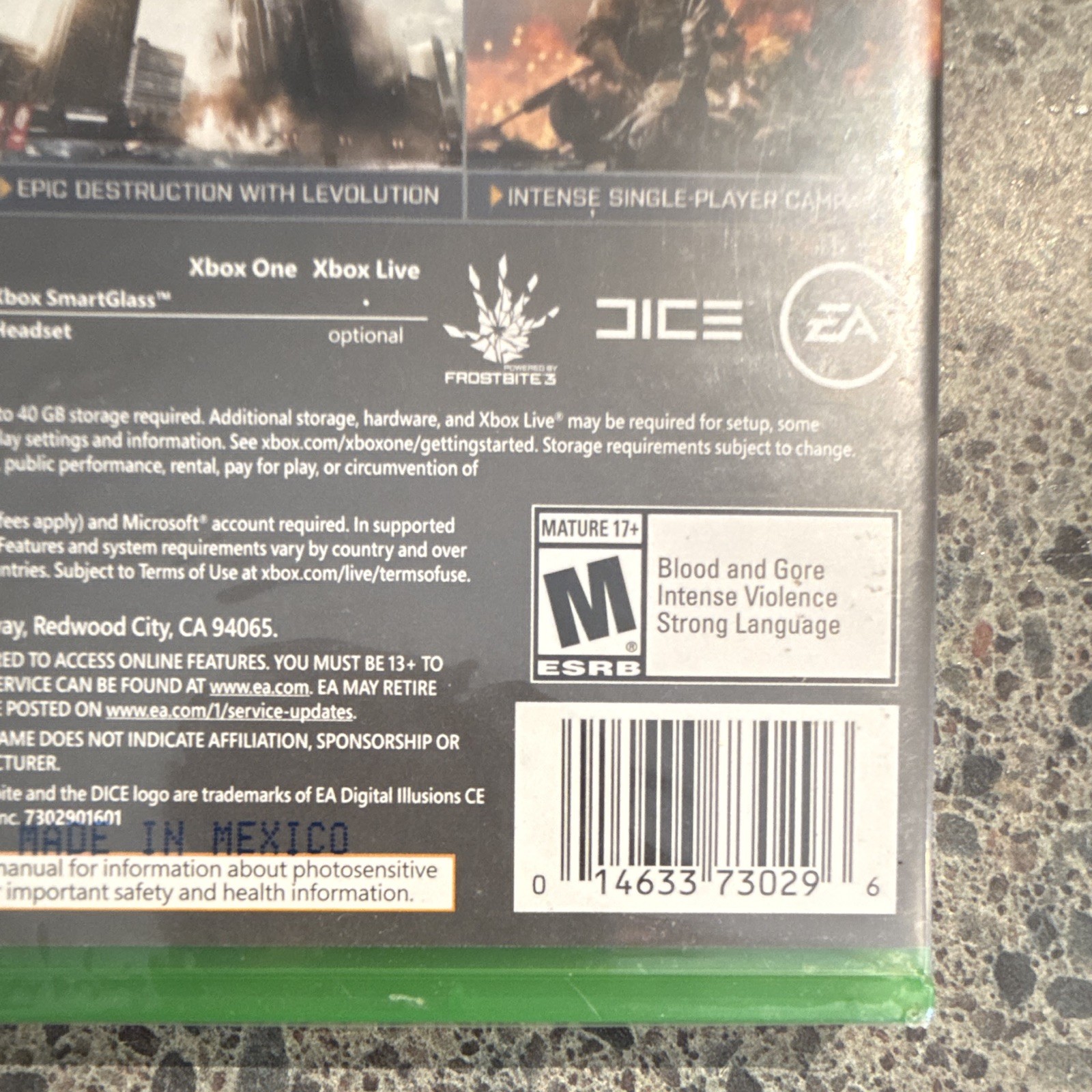 Electronic Arts Battlefield 4 (Battlefield Series) Shooter M 2013 Xbox One