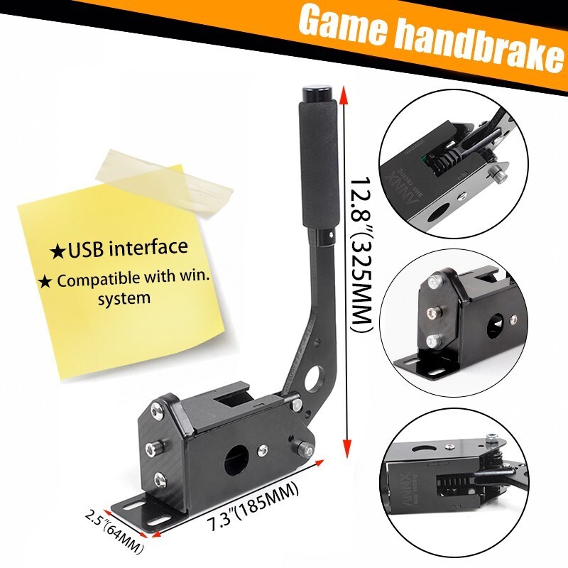 USB Handbrake for 14Bit PC Windows for Sim Racing Games G25/G27/G29/T500