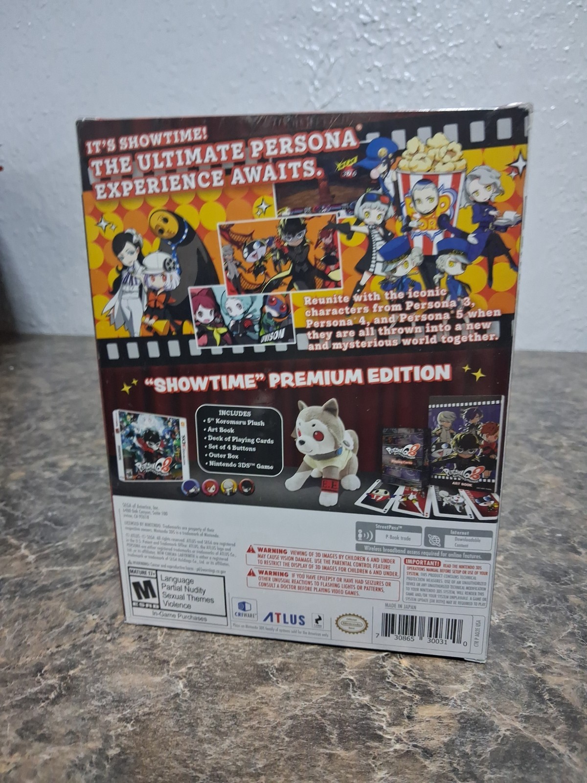 Persona Q2: New Cinema Labyrinth — Premium Edition (Nintendo 3DS, 2019)