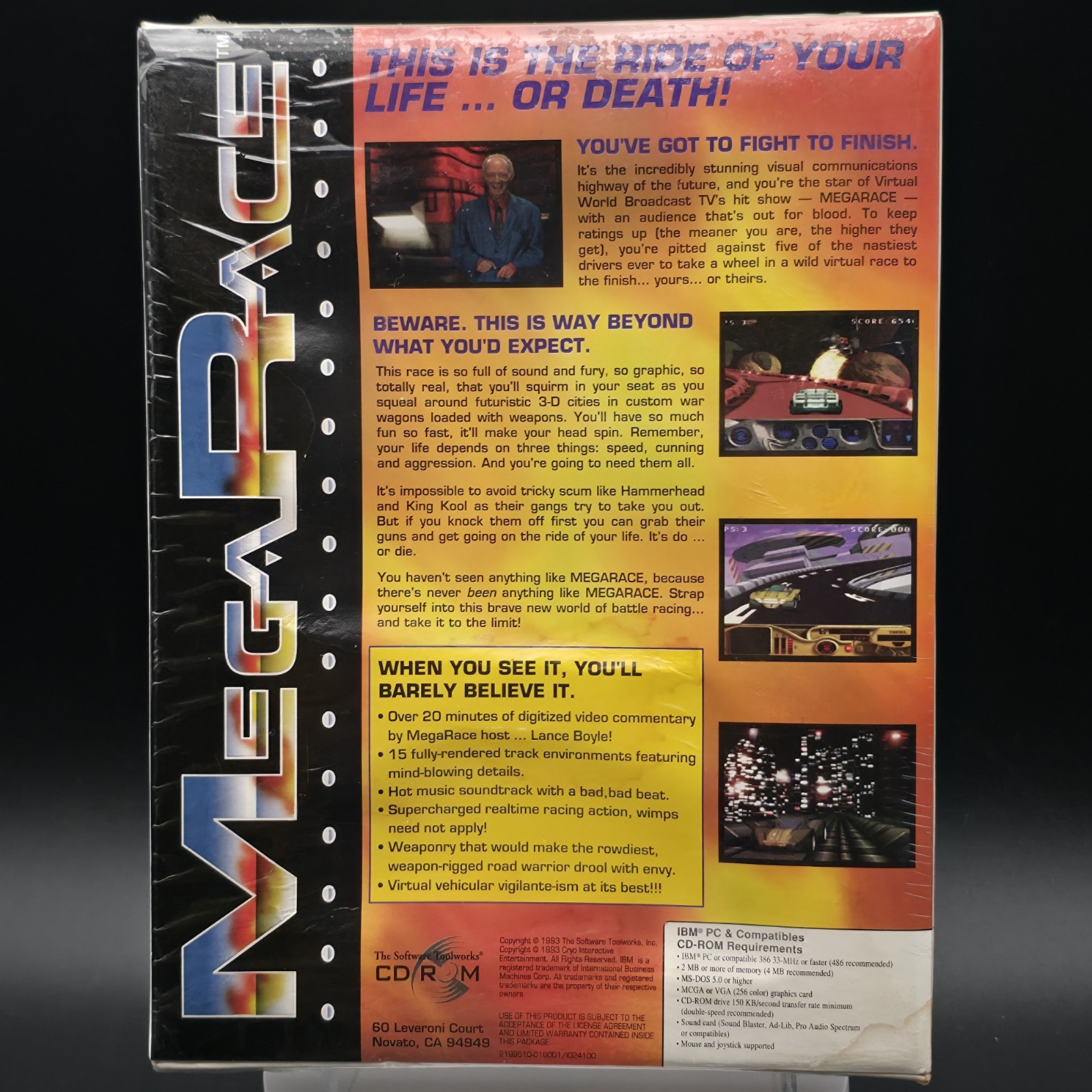 MegaRace, 1993, Big Box, New & Sealed