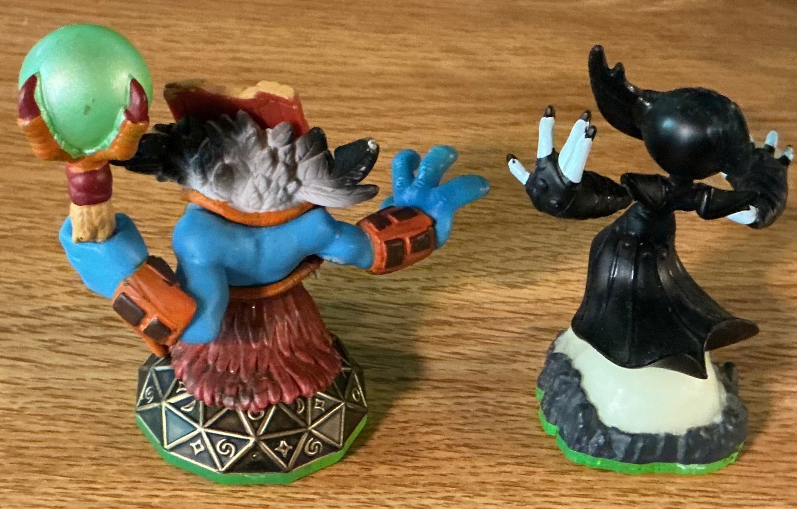 Lot of 14 Activision Skylanders Green Base PORTAL VOODOOD WARNADO DINO RANG ZOOK