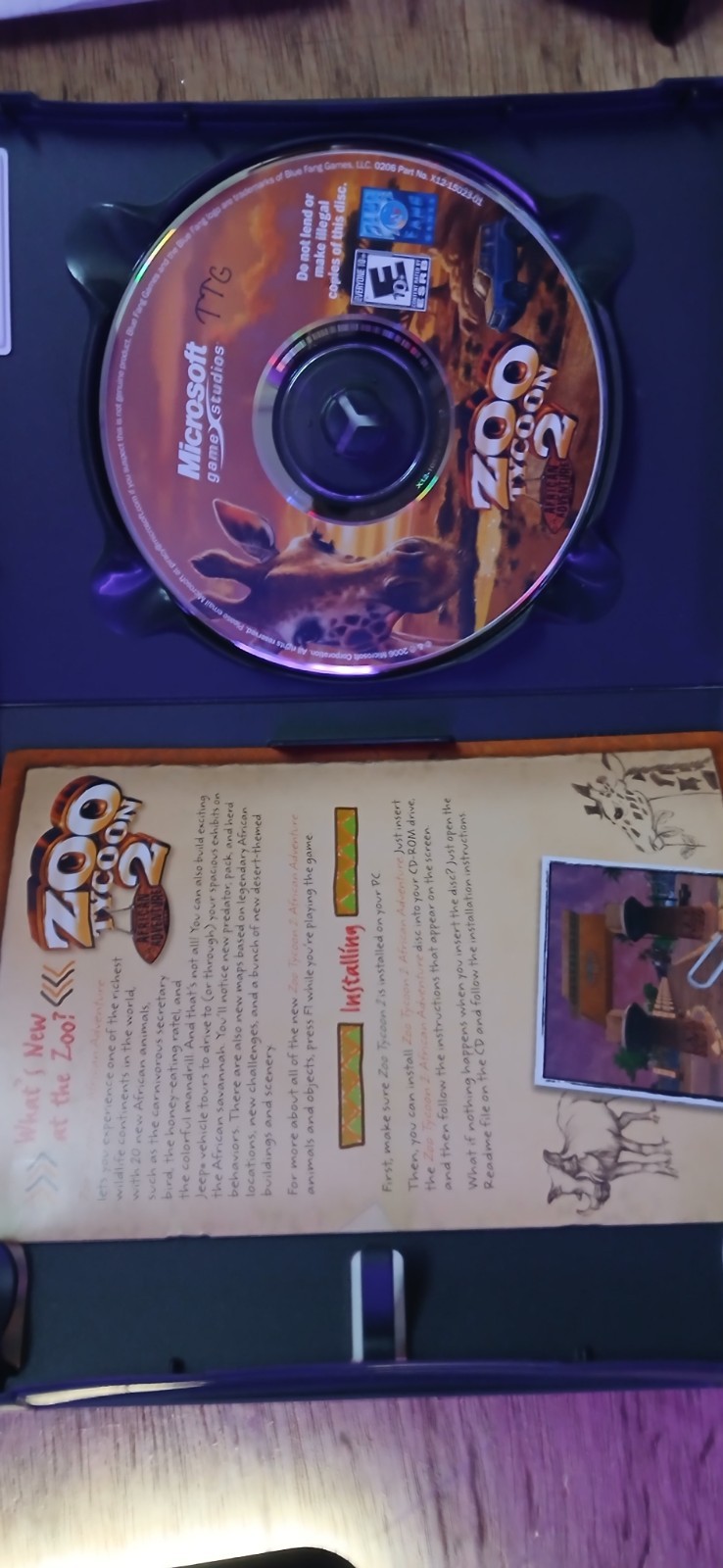 4 – PC Games – Zoo Tycoon 2 – Endangered Species – Marine Mania -Extinct Animals