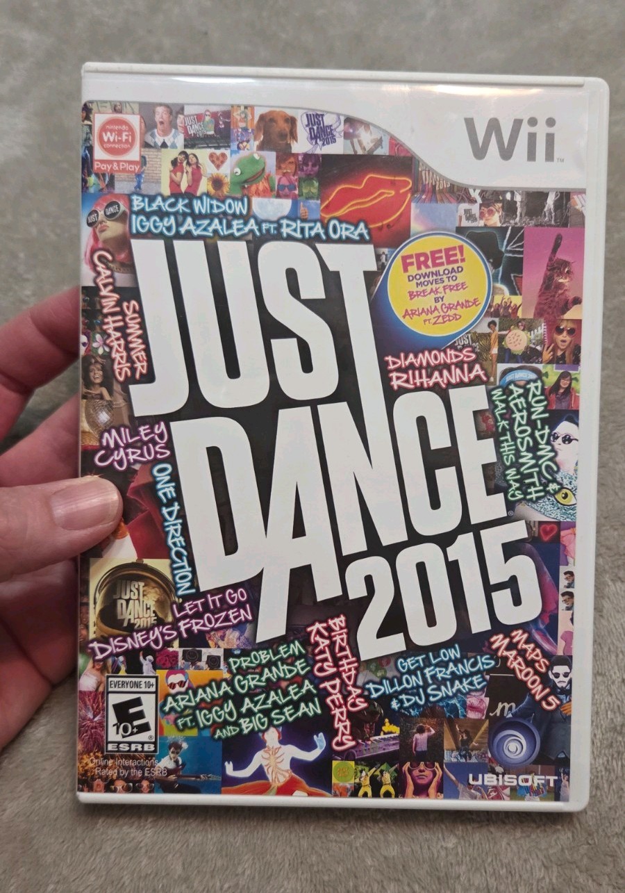 Just Dance 2015 – Nintendo Wii Game Complete W/ Manual CIB