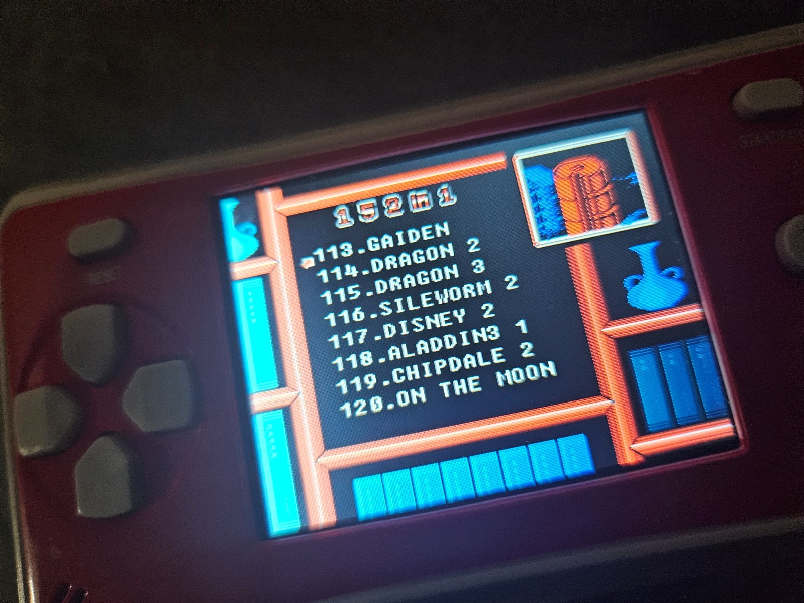 152 in 1 RS-1 – RARE VINTAGE-STYLE HANDHELD VIDEO GAME CONSOLESMB PORTABLE RS-I