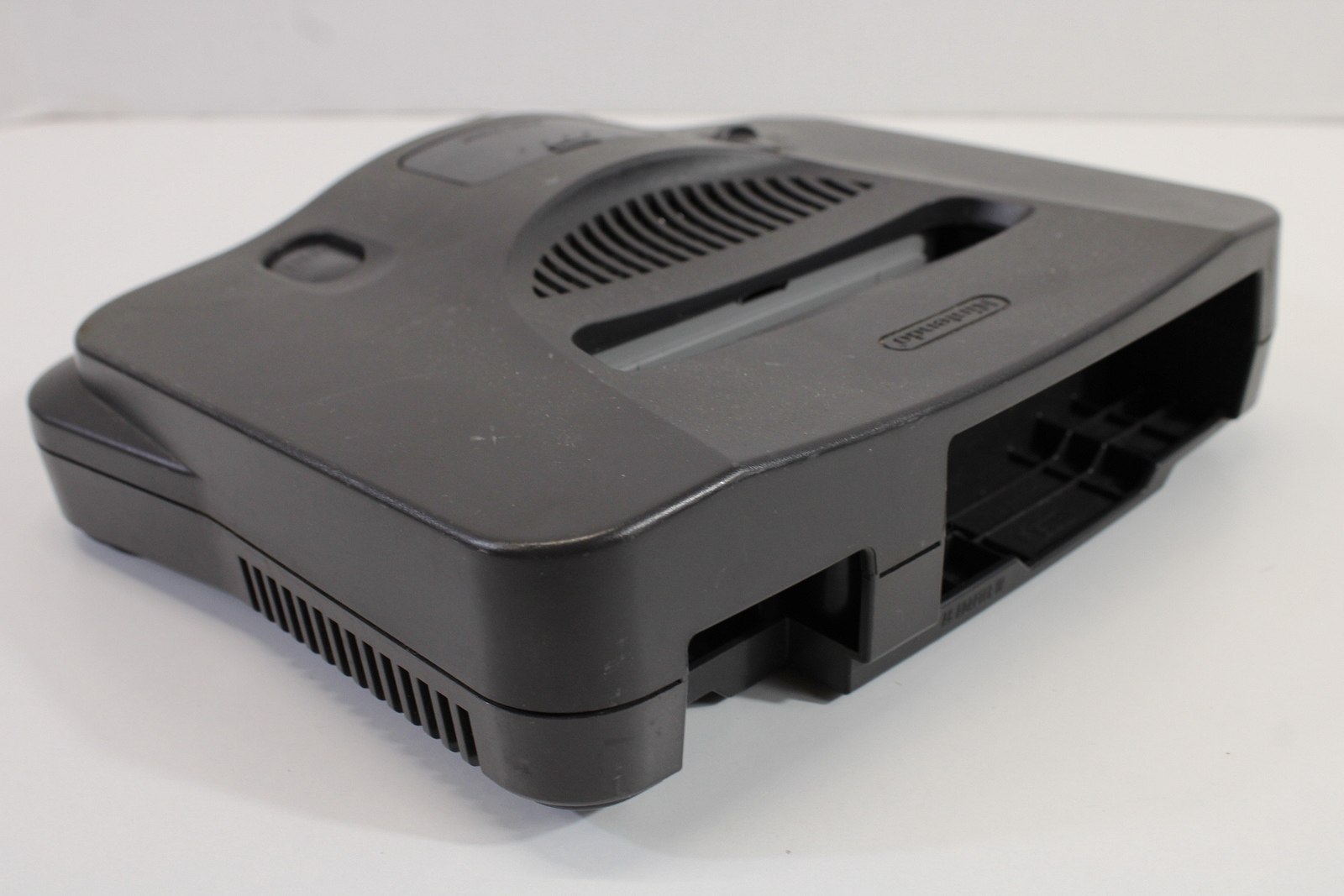 Nintendo 64 N64 Black Charcoal Gray Console Used OEM Replacement Shell Japan #14