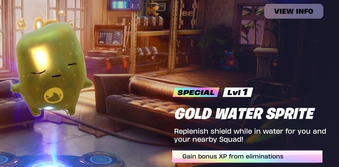 Battle Royale Special Gold Water Sprite