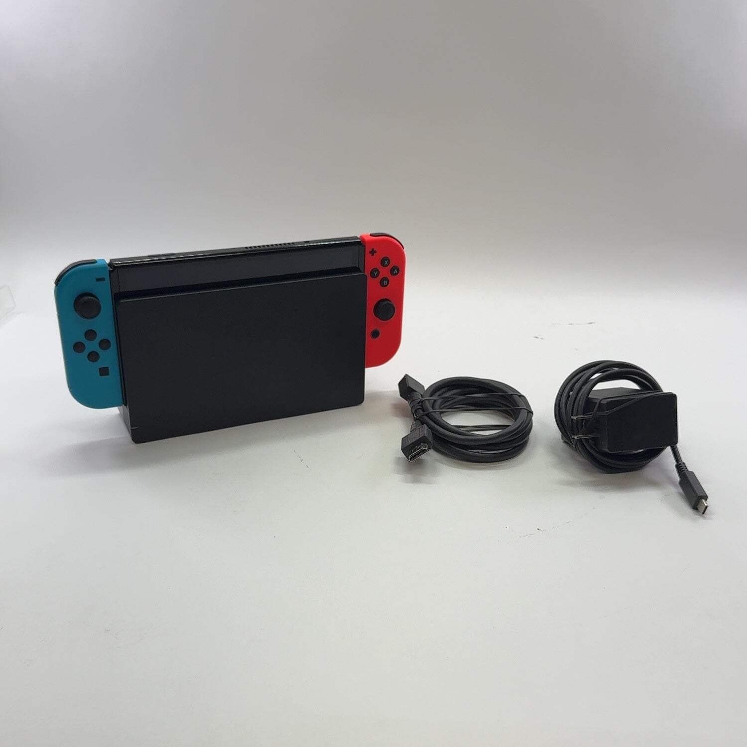 Nintendo Switch OLED Console Gaming System Bundle HEG-001 Red/Blue
