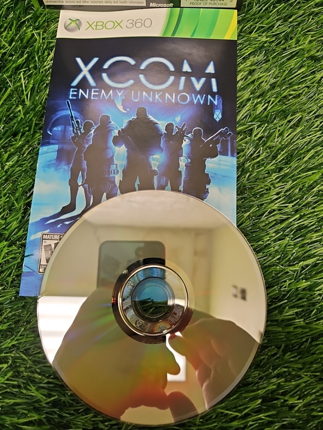 Microsoft Xbox 360 Game Xcom Enemy Unknown Tested Complete