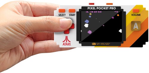 My Arcade – DGUNL-7134 Atari Pixel Pocket Pro Portable Handheld Gaming System [N