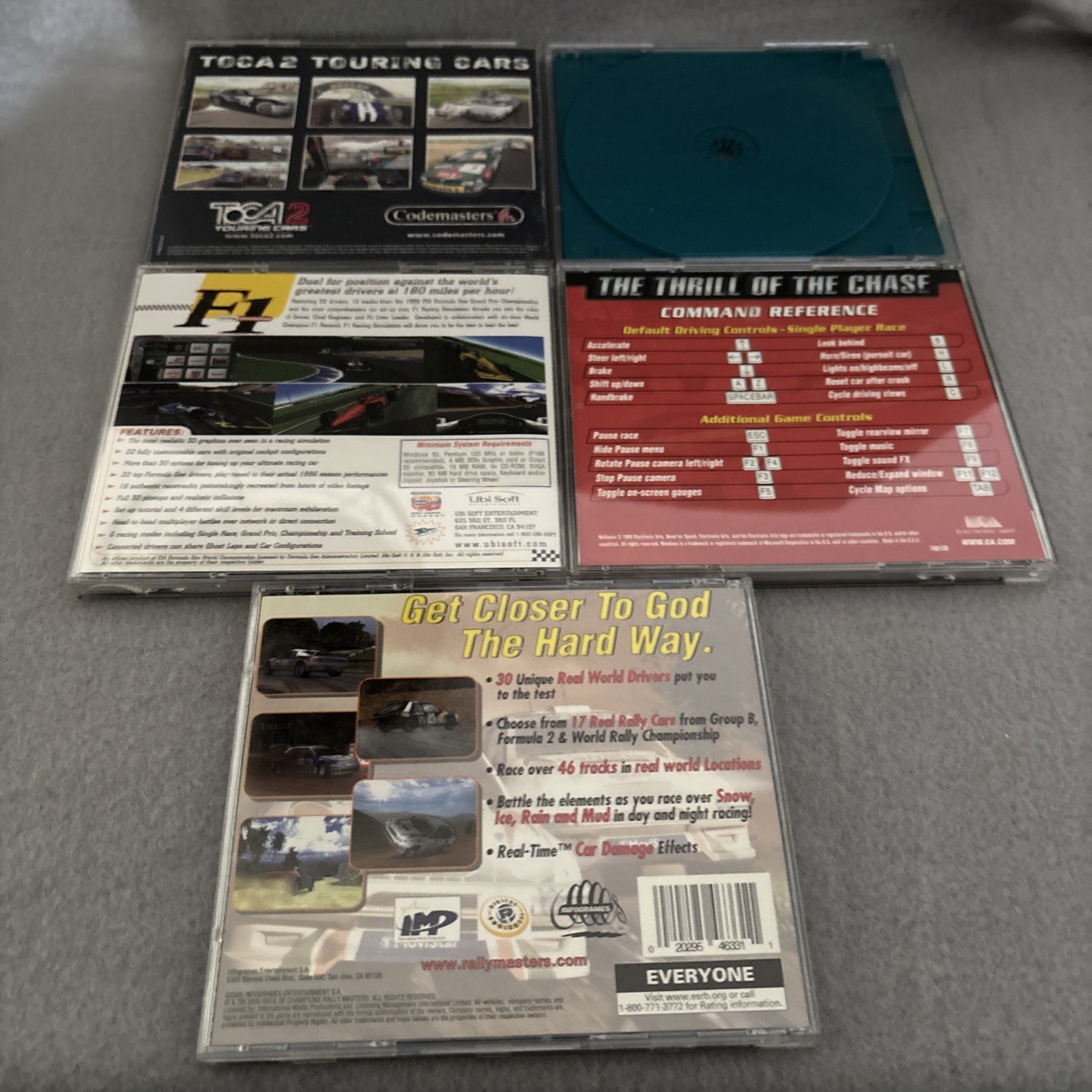 Lot Of 5 Racing PC Games!!!