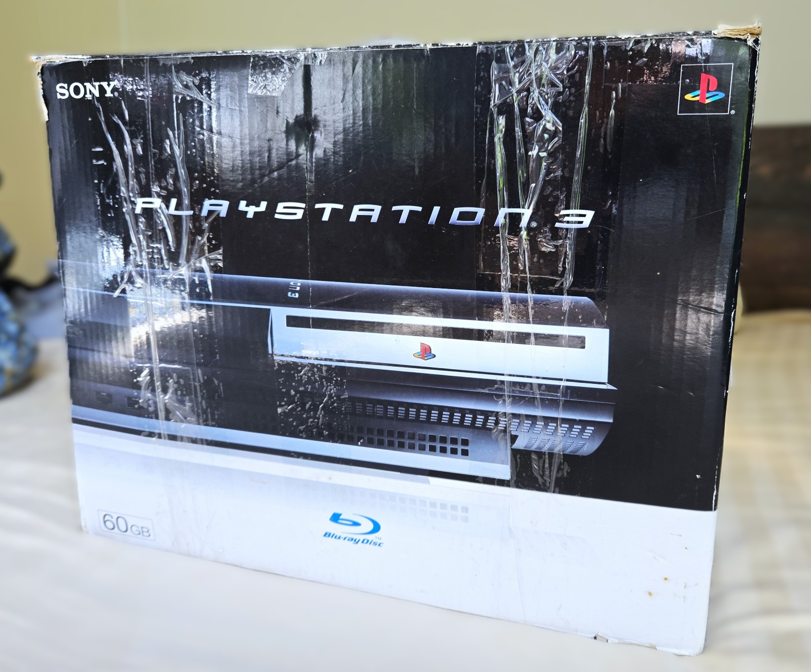 Sony PlayStation 3 PS3 CECHA01 Backwards Compatible Fat 60GB Console +Box TESTED