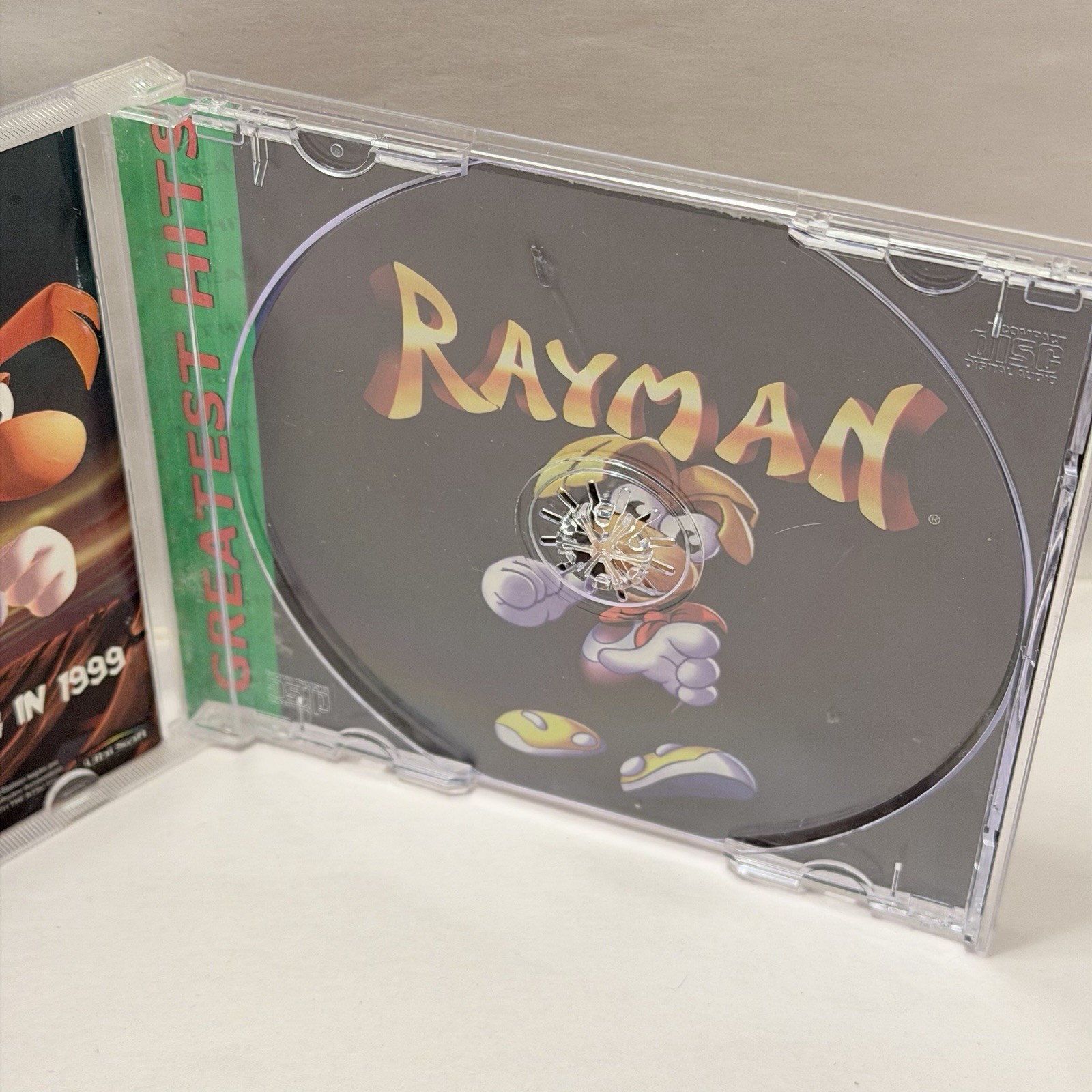 Rayman Sony PlayStation 1998 CASE ONLY with Manual NO CD READ