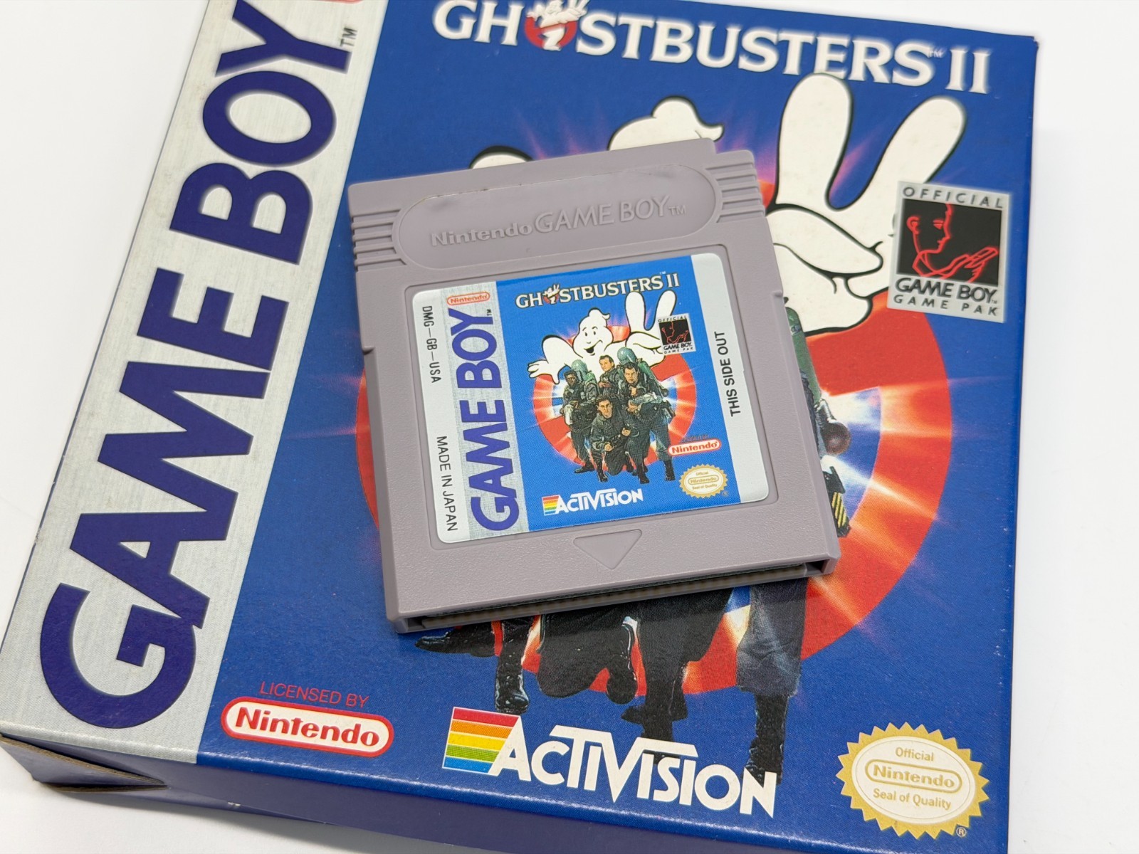 Ghostbusters II (Nintendo Game Boy) Complete Authentic & Tested