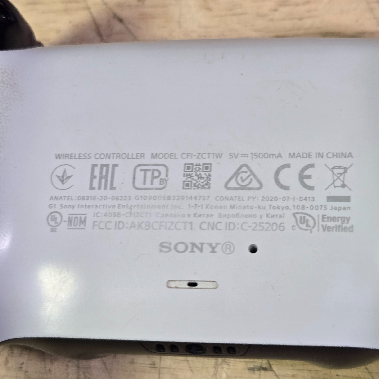 Sony PlayStation 5 PS5 DualSense Wireless Controller White CFI-ZCT1W