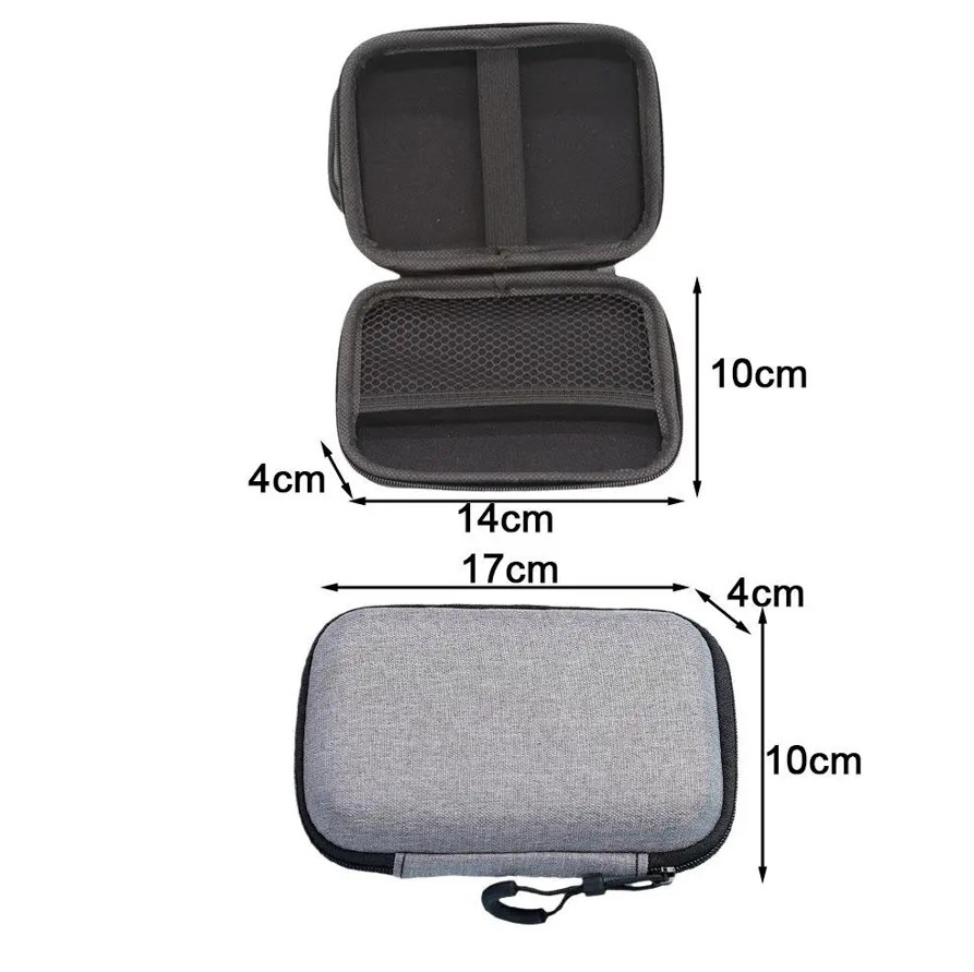 1pc Portable EVA Hard Case for R36S R35S Game Console Storage Bag – NEW