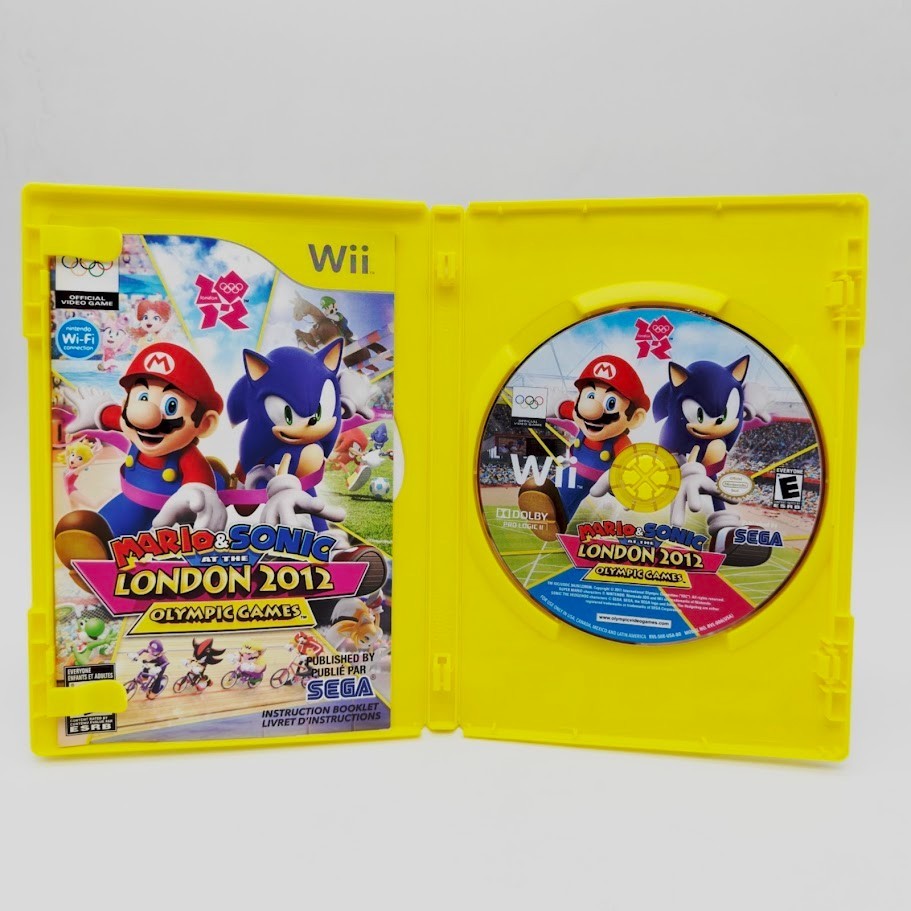 Mario & Sonic at the London 2012 Olympic Games (Nintendo Wii, 2011) CIB Tested