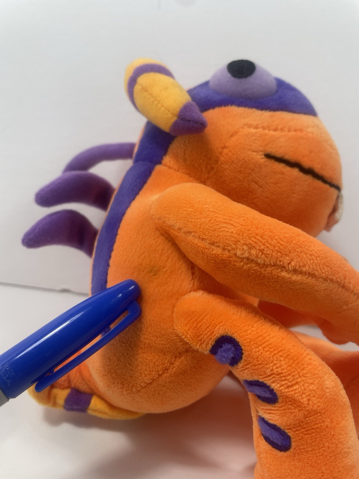 Blizzard World of Warcraft “Murky” Orange Murloc Plush – Blizzcon 2015 No Bag