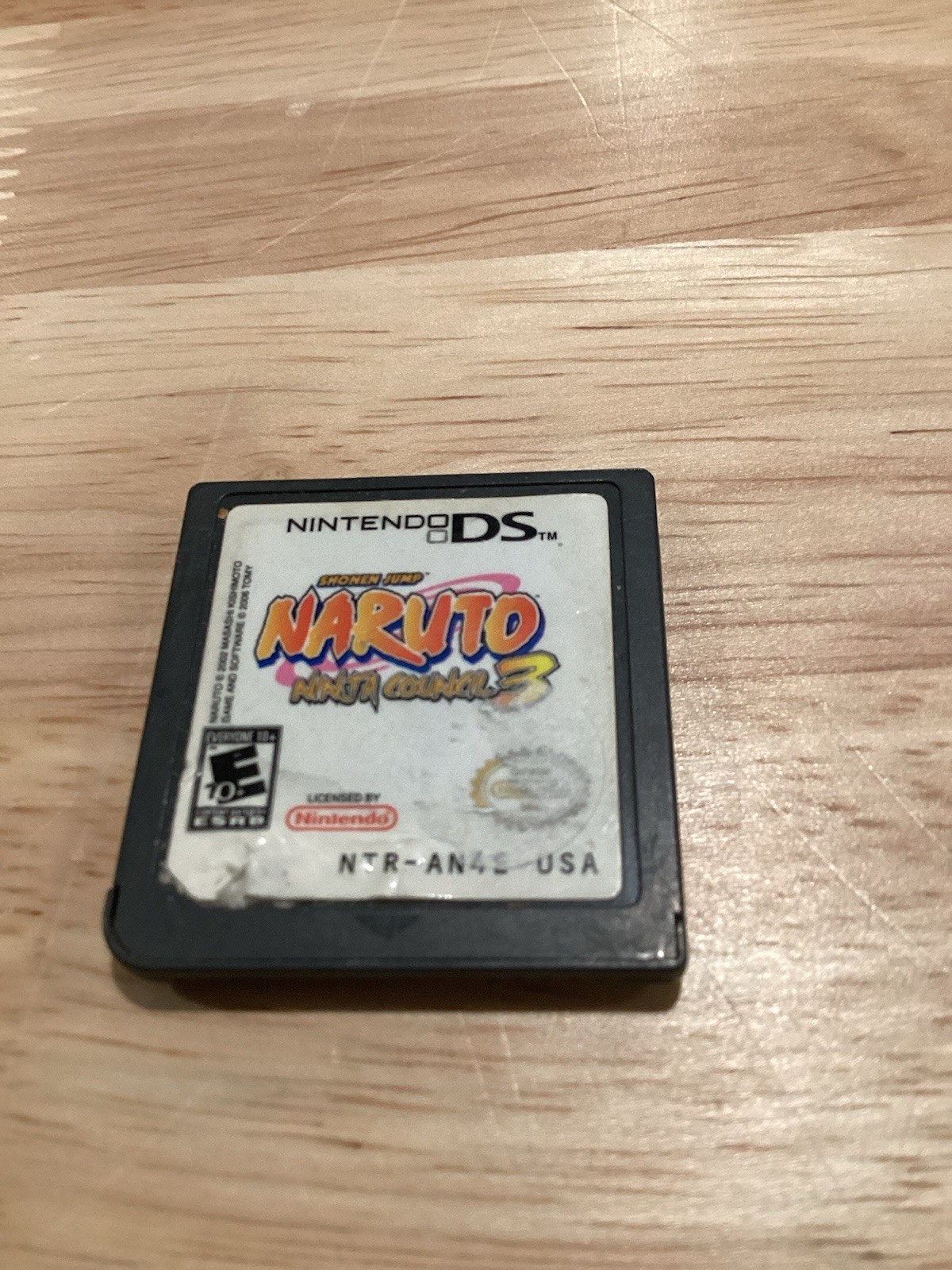 Naruto Ninja Council 3 Nintendo DS GAME ONLY Tested