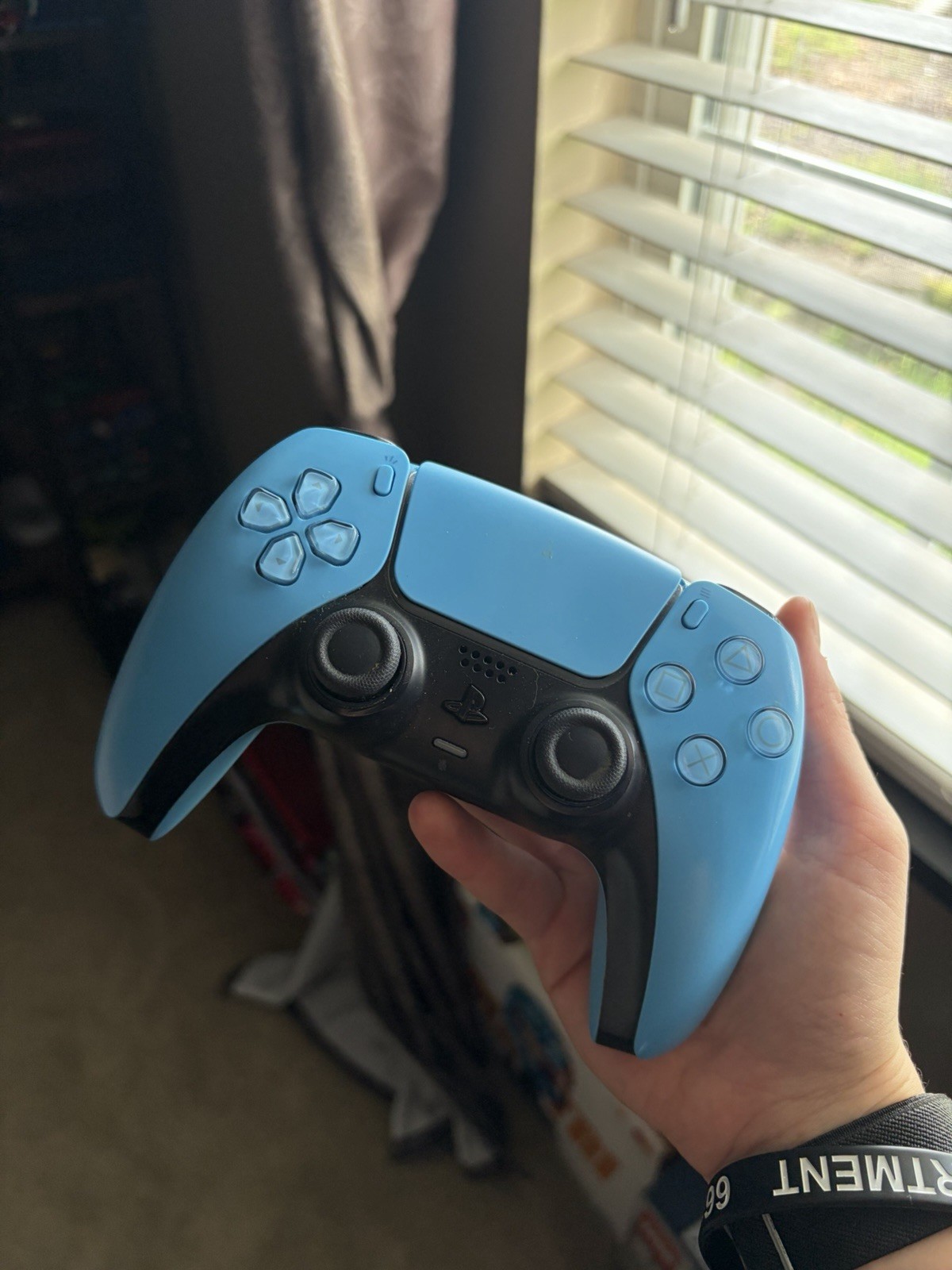 Sony PlayStation 5 DualSense Wireless Controller – Starlight Blue (Stick Drift)