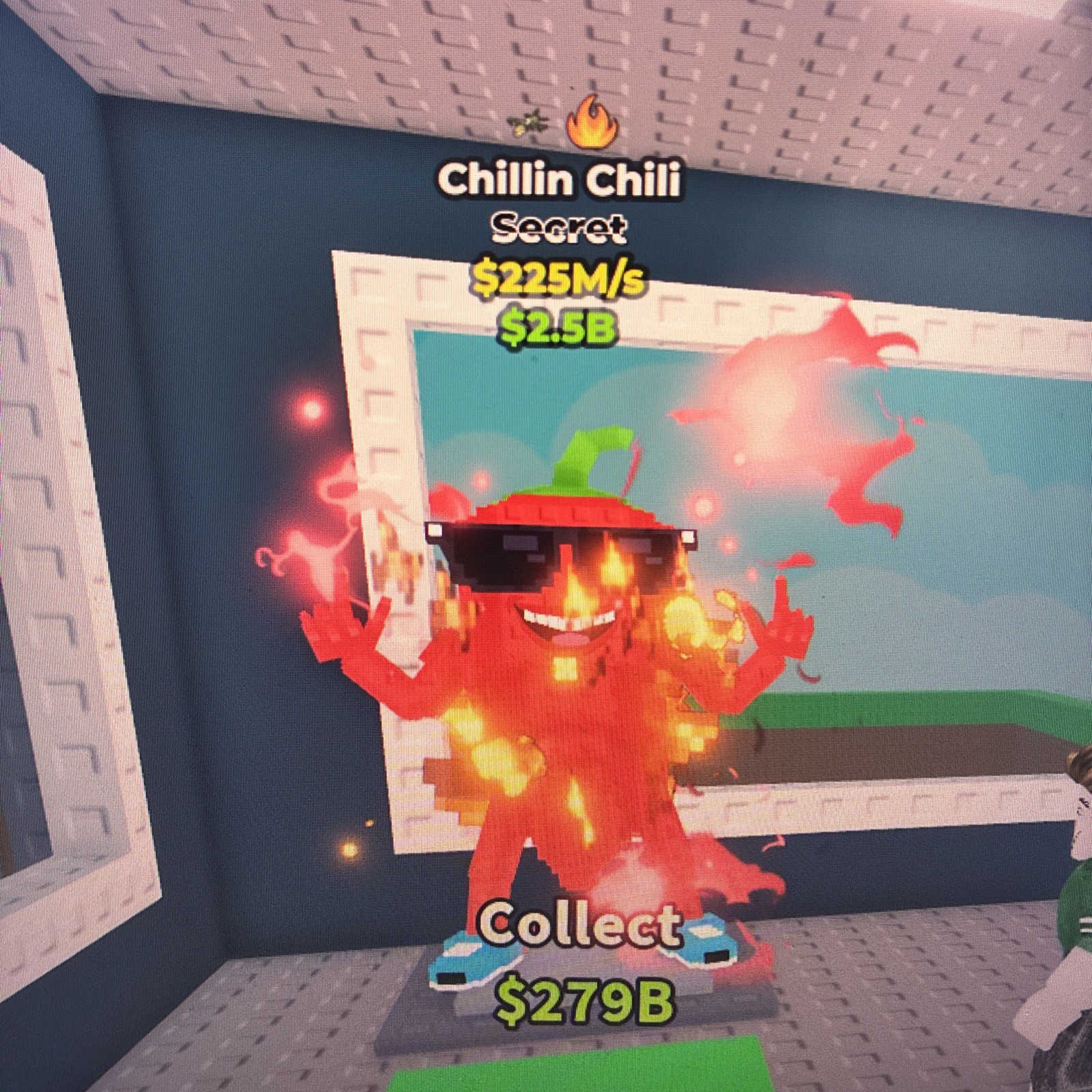 Steal a Brainrot Chillin Chili 225M/S FAST DELIVERY ⚡️ BEST PRICES