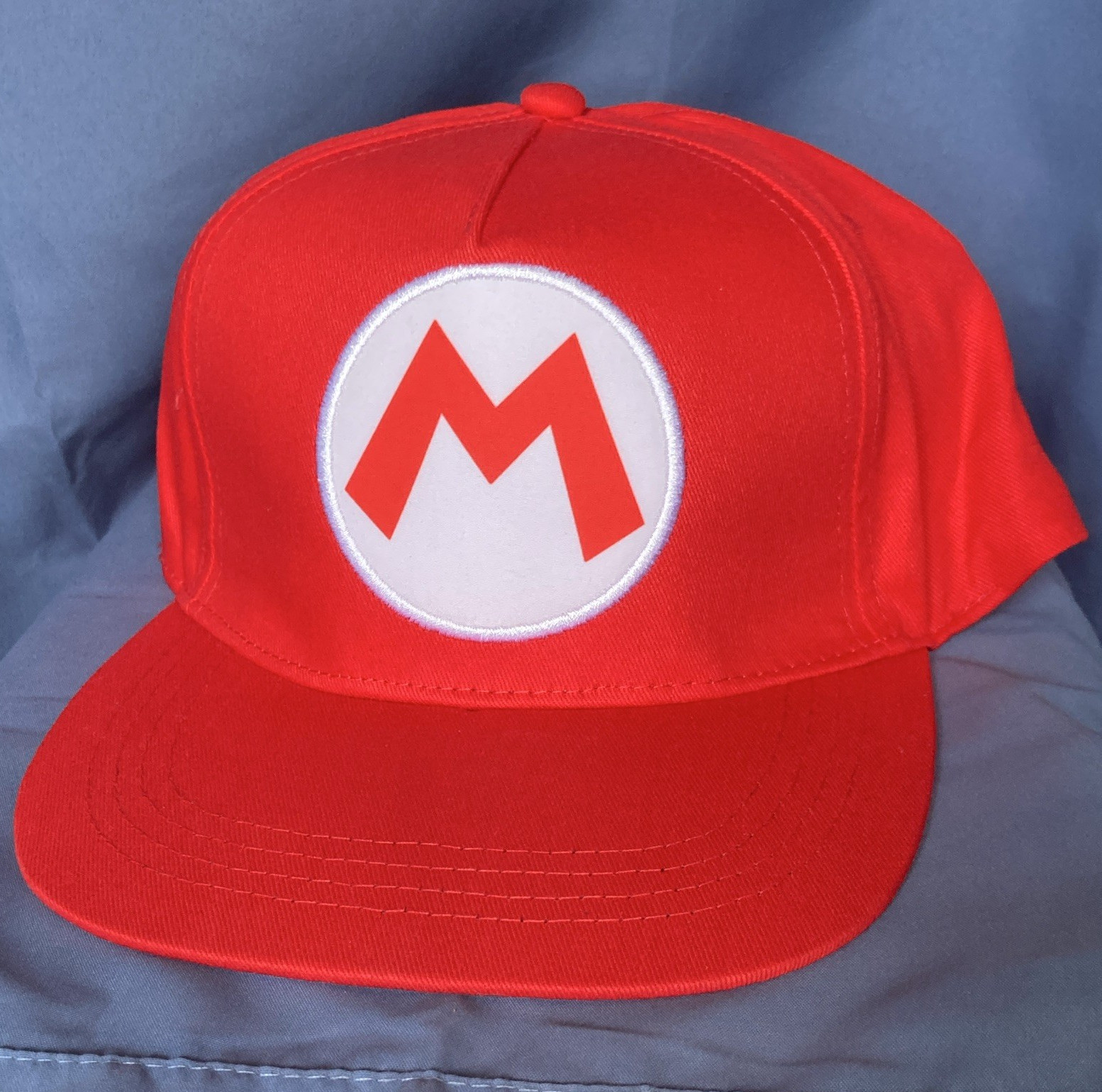 Nintendo Super Mario Mario Red Adjustable Snapback Baseball Cap Hat