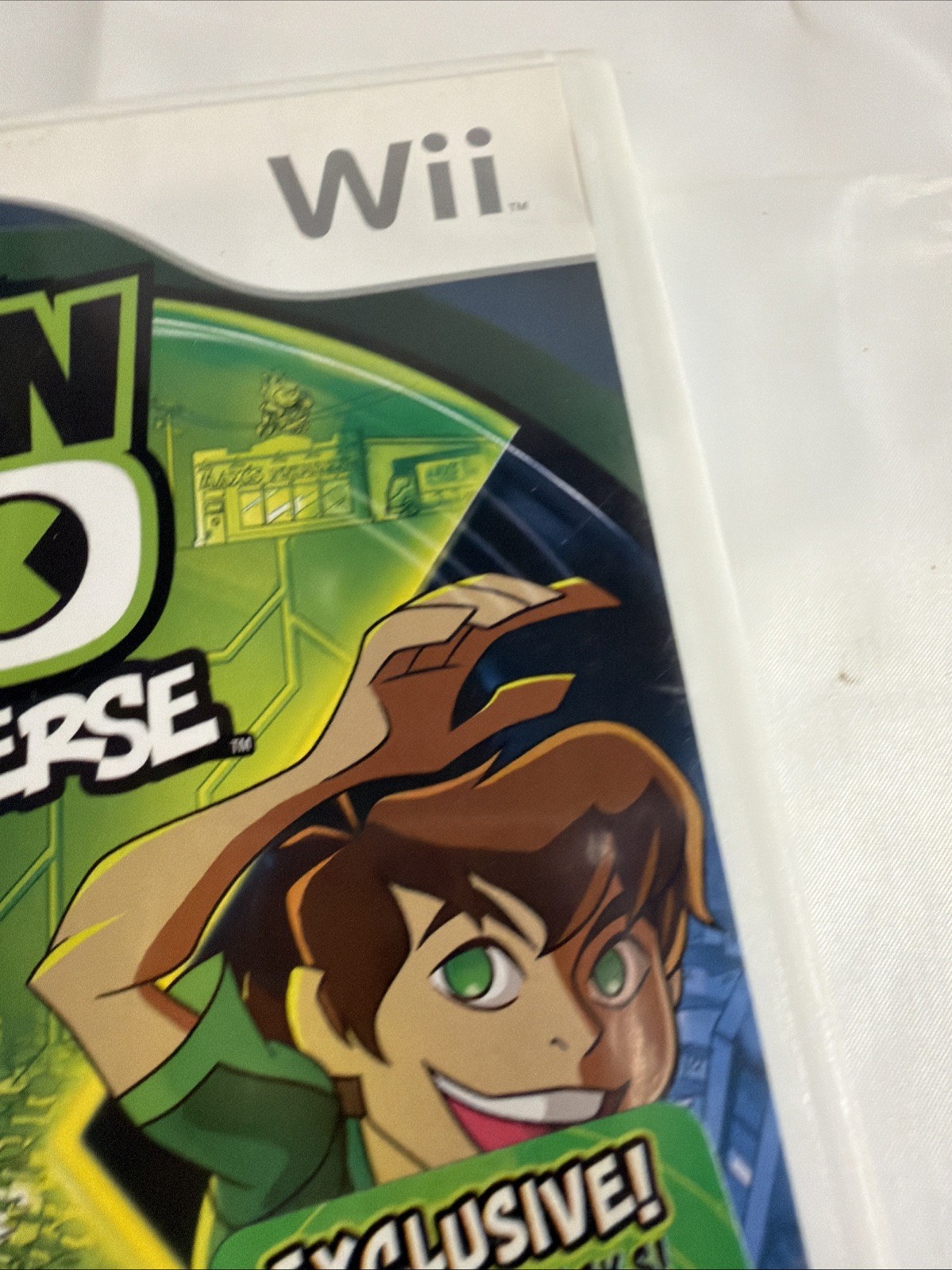Wii Ben 10 Omniverse Game case and disc no Manual. Working Tested