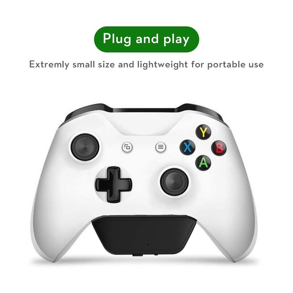 Uberwith Bluetooth Transmitter Dongle for Xbox Controllers – Stereo Audio Adapte