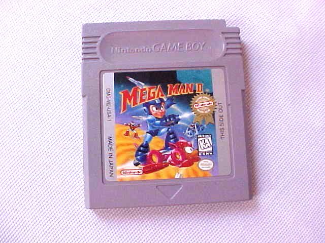 Mega Man II 2 Nintendo Game Boy 1991 Authentic Gameboy TESTED w/ Case and Manual