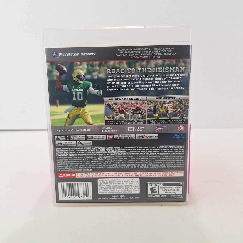 NCAA Football 13 (Sony PlayStation 3 PS3, 2012) CIB