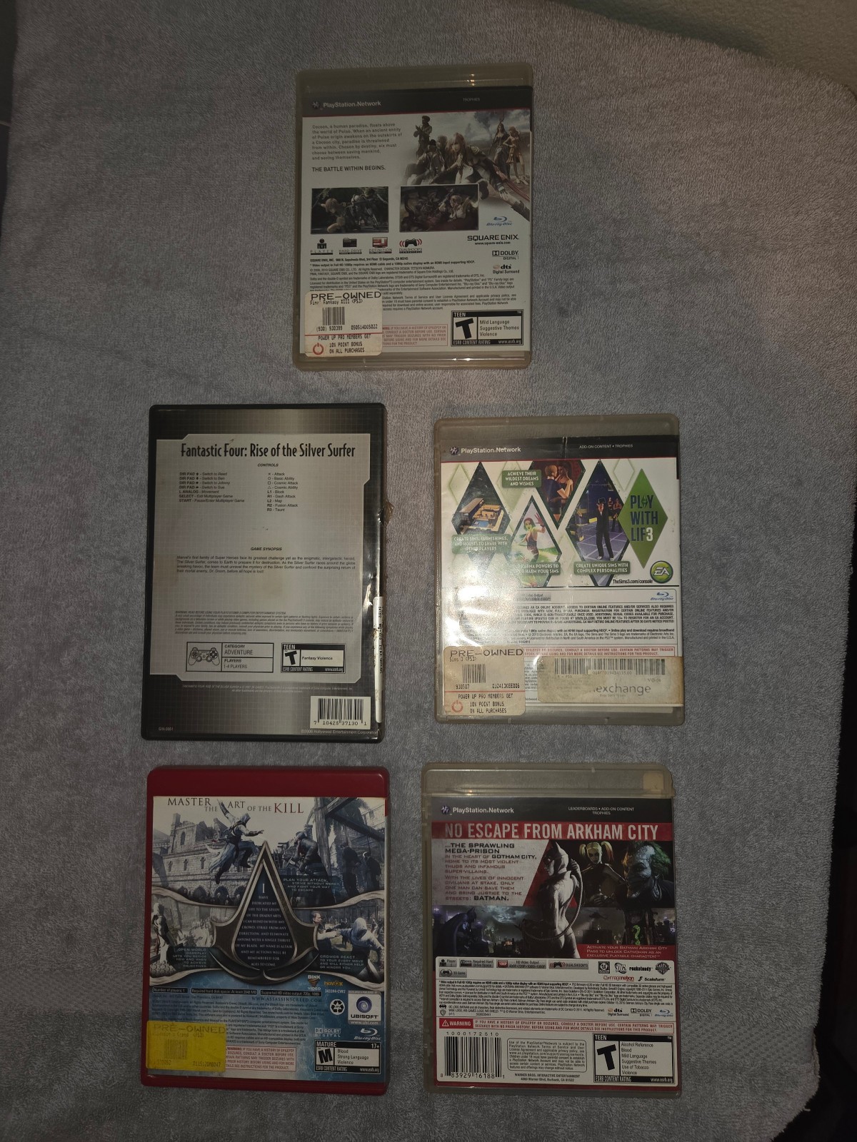 Various PS3 Games lot of 24 Most Genres No Scratches best Prices ATM