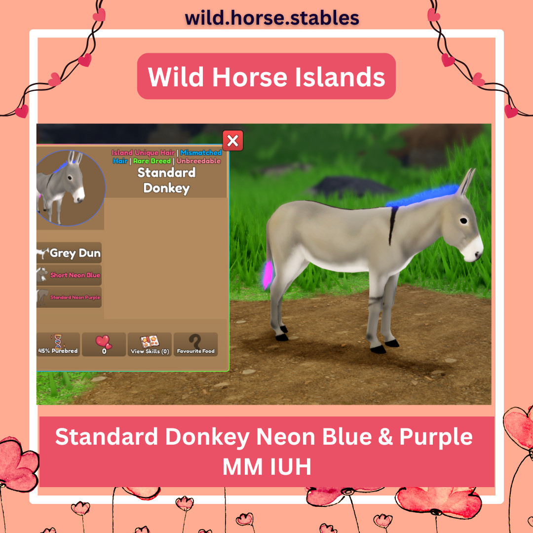 Wild Horse Islands – Mismatch Island Unique Hairs/IUH (Low Tiers)