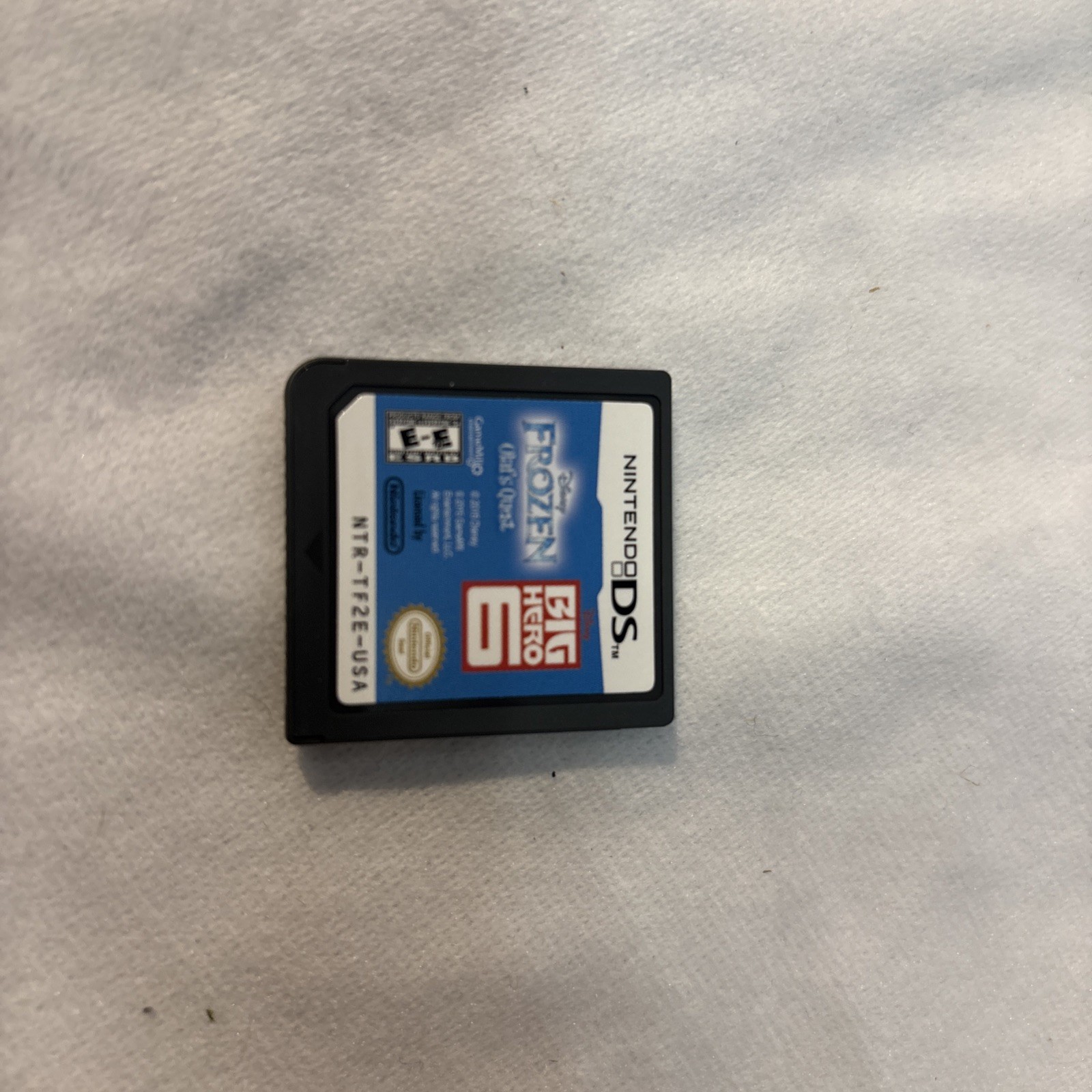 Disney Two Pack Big Hero 6 & Frozen Olaf’s Quest (Nintendo DS) Complete in Box