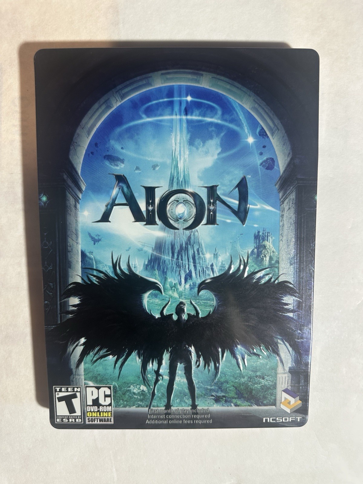 Aion: Tower of Eternity Steelbook Edition, 2009, PC CD-ROM, Very Good Complete
