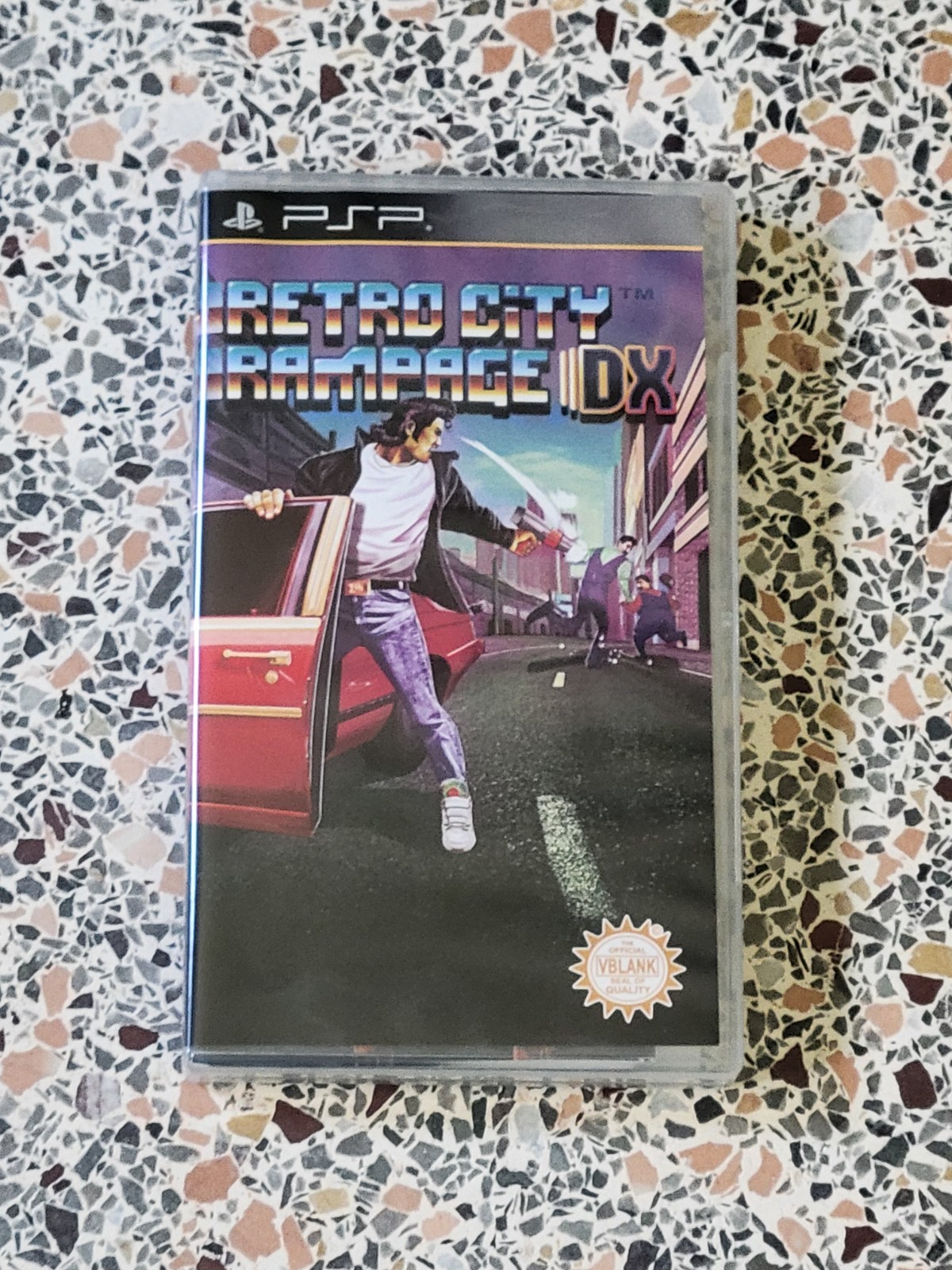 Retro City Rampage DX : PSP Case & Manual Only – Vblank 3000 Units – NO GAME New