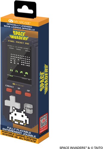 My Arcade – DGUNL-7133 Space Invader Pixel Pocket Pro Portable Handheld Gaming S