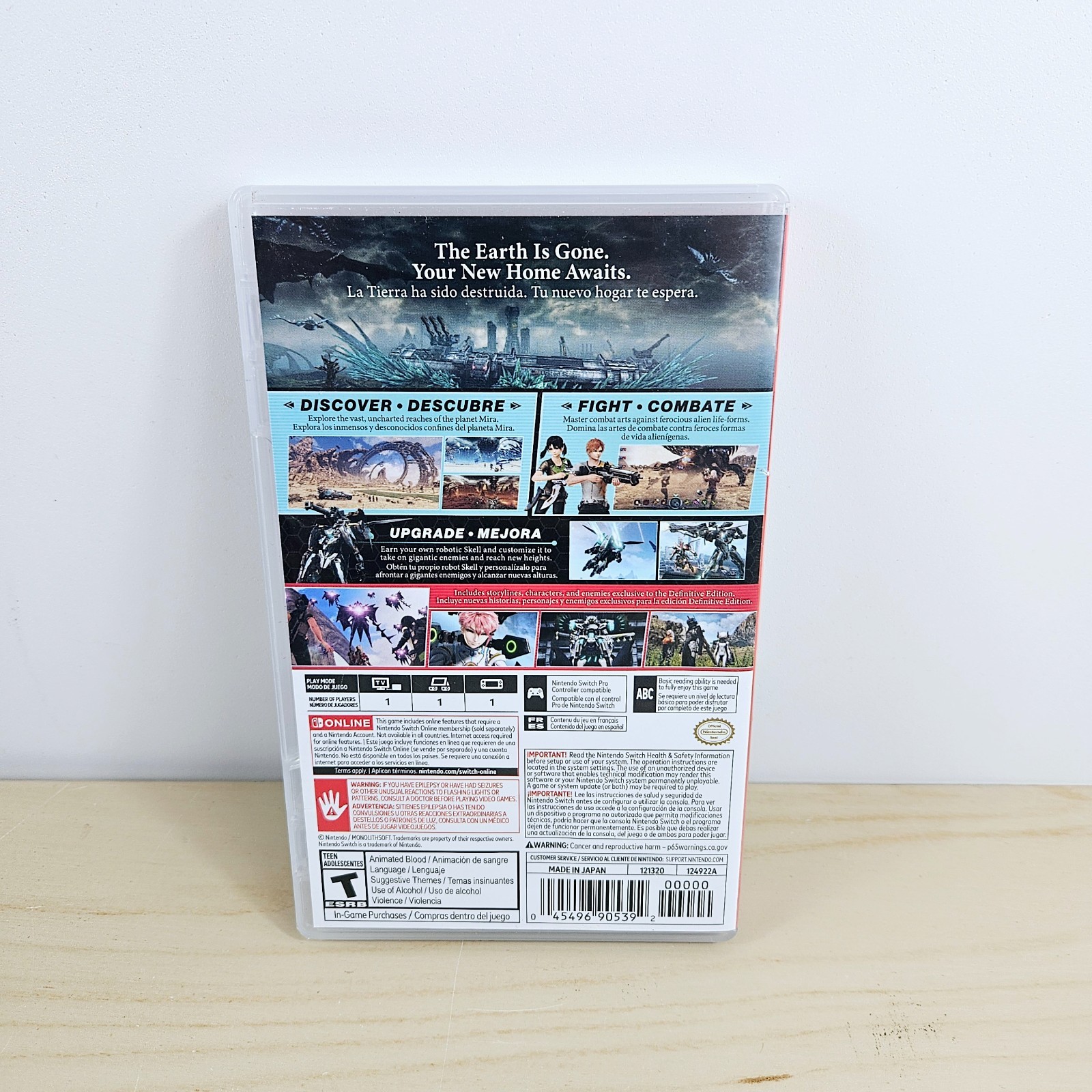 Xenoblade Chronicles X: Definitive Edition – Nintendo Switch – Tested Working