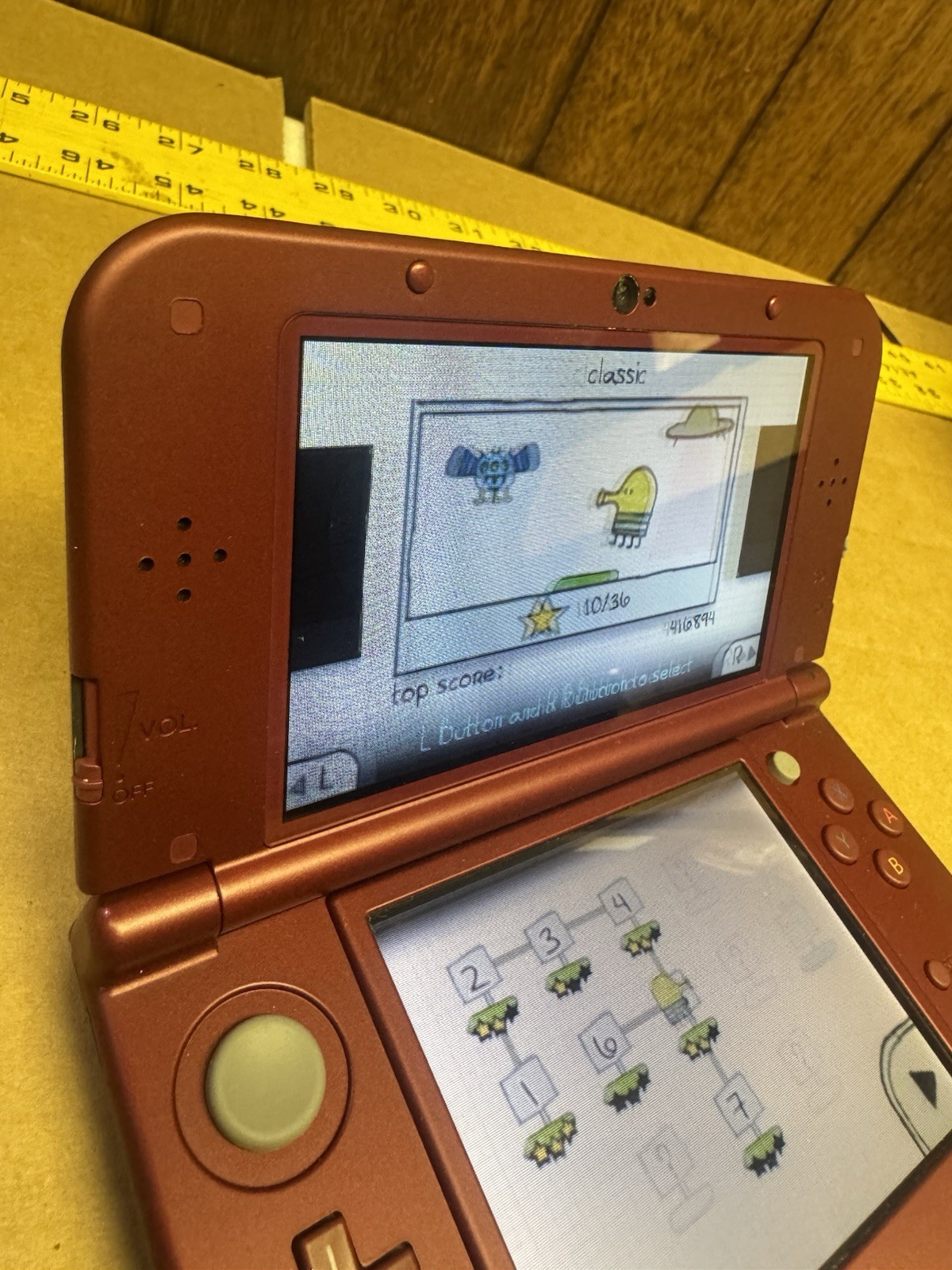 Nintendo “New” 3DS XL Metallic Red Handheld Console System RED-001