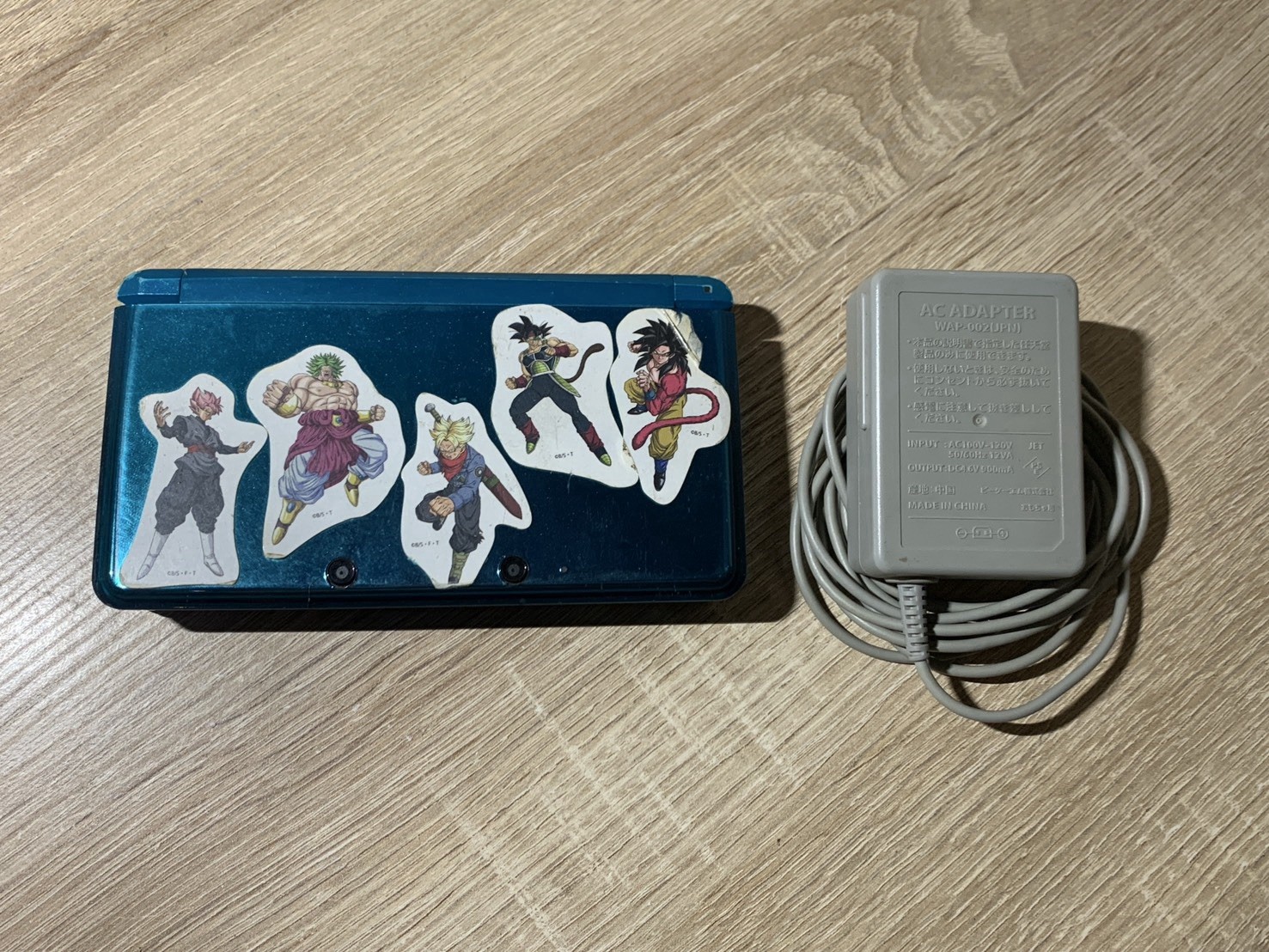 1505 Nintendo 3DS Aqua Blue Normal TESTED
