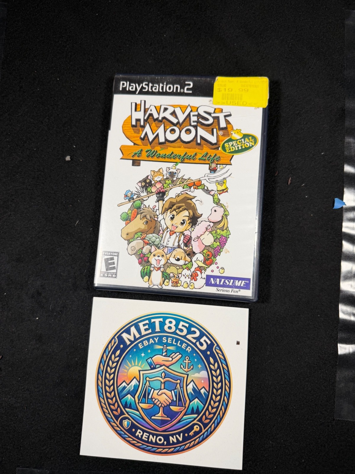 Harvest Moon A Wonderful Life: AS IS and untested