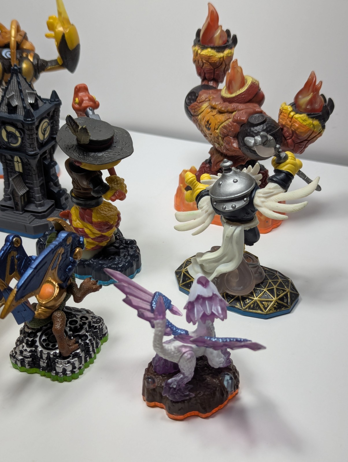 Skylanders Action Figures Jawbreaker Rattle Shake Spyro’s Enchanted Hoot Lot x10