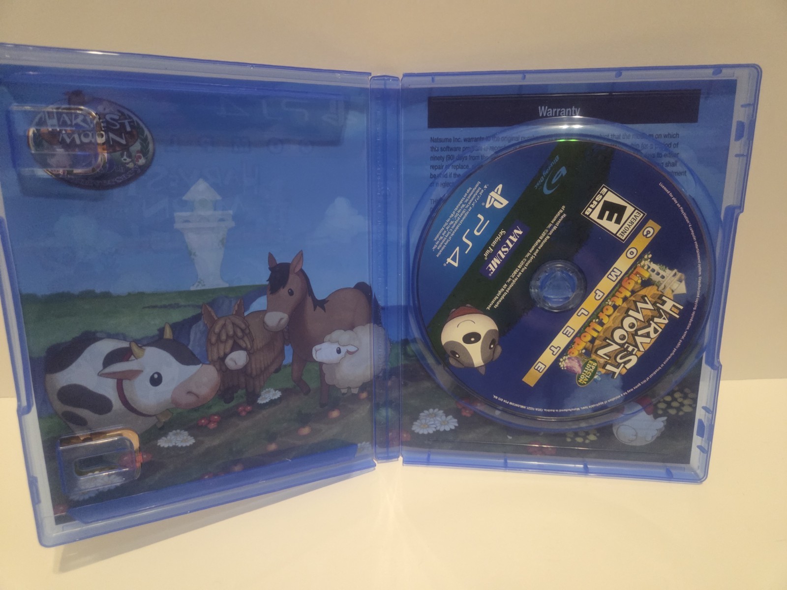 Natsume Harvest Moon Light of Hope Special Complete DLC PS4 NTSC-U/C E 2018