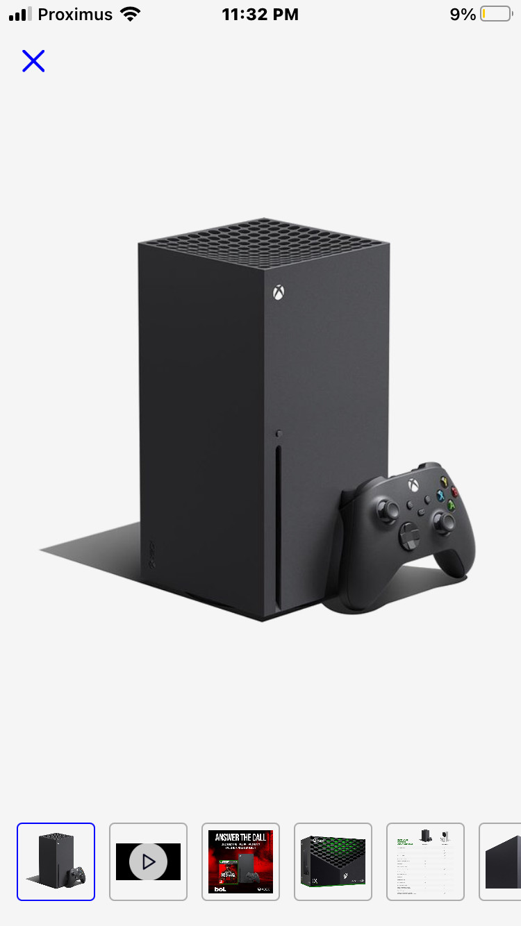 Microsoft Xbox Series X 1TB Video Game Console – Black
