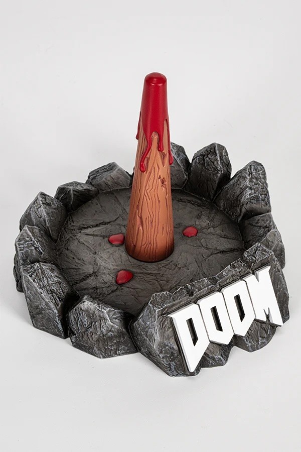 DOOM Daisy Plush with Base and Pike Brand New in Sealed Box Bethesda Sold Out