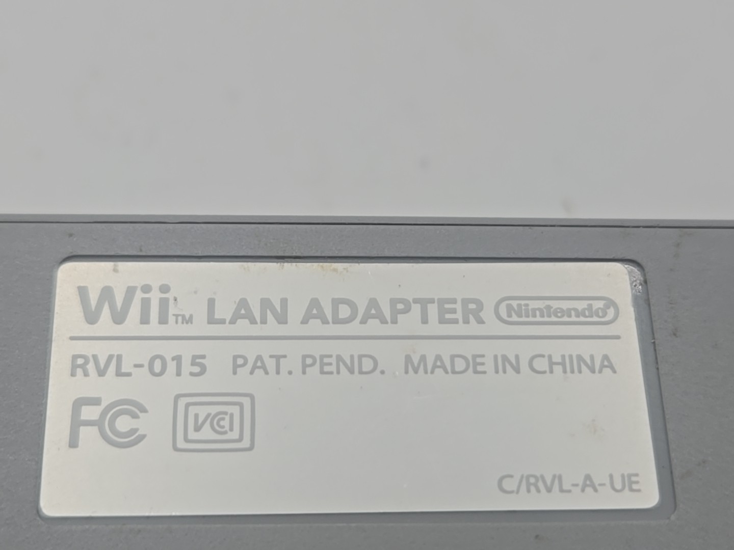 Official Nintendo Wii LAN ADAPTER Remote 👾 Wii OEM RVL-015
