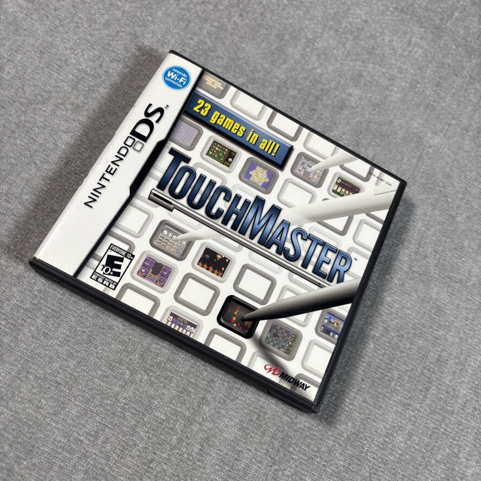 Touch Master Nintendo DS Video Game with Manual Rated Everyone 10+