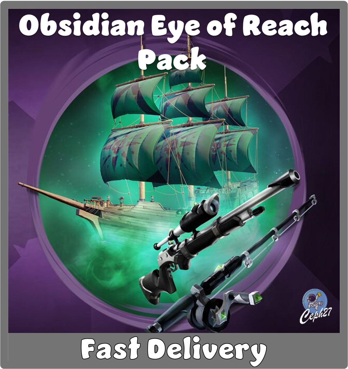 Sea of Thieves – Obsidian Eye of Reach Pack – XBOX Code